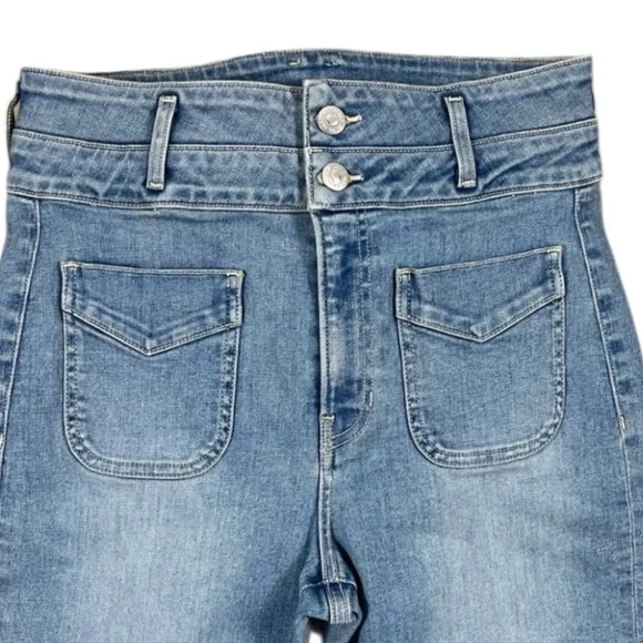 Veronica Beard Beverly High-Rise Skinny Flare Jeans Size 28 Stretch NWOT $348 - Picture 5 of 11